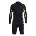 Full Wetsuits 1.5mm Neoprene Wetsuit Front Sleeve for Diving Surfing Snorkeling- Wet Suit for Men Women XL