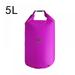 Outdoor Drifting Bag Waterproof Storage Bag Lightweight Drying Bag with Buckle Closure Gym Clothes Carrying Bag Summer Beach Camping Bag