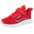 KaLI_store Toddler Shoes Toddler Casual Shoes Lightweight Breathable Walking Running Tennis Strap Slip On Canvas Sneakers RD2