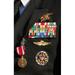 Close-up view of military decorations and honors on a commander s dress uniform Poster Print by Michael Wood/Stocktrek Images (11 x 17)