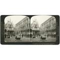 Venice DogeS Palace 1908 Nthe Courtyard Of The DogeS Palace In Venice Italy With The Dome Of San Marco Visible In The Background Stereograph 1908 Poster Print by Granger Collection
