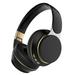 Wireless Headphones Bluetooth 5.0 for Samsung Galaxy S8 Wireless Over Ear Bluetooth Foldable Headphones Hi-Fi Stereo Dynamic Deep Bass Soft Earmuffs Headset with Mic- Black