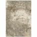 HomeRoots 510434 6 x 9 ft. Gray Beige & Ivory Abstract Power Loom Stain Resistant Rectangle Area Rug