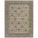 HomeRoots 515299 5 x 8 ft. Tan Ivory & Gray Power Loom Rectangle Area Rug