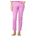 Lilly Pulitzer Jeans | Lilly Pulitzer | Worth Skinny Mini Ankle Zip Pink Stretch Jeans Women's Size 0 | Color: Pink | Size: 0