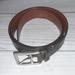 Coach Accessories | Mens' Coach Brown Calfskin Leather & Brass Belt 36" | Color: Brown | Size: 36