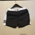 Adidas Shorts | Adidas Vintage Gym Shorts Size Junior's Xl Women's S/M | Color: Black/White | Size: M