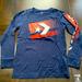 Converse Shirts & Tops | Converse All Star Kids Long Sleeve Shirt Size M Brand New With Tag | Color: Blue/Red | Size: Size M(10-12yrs)