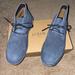 J. Crew Shoes | Men’s J Crew Mid Top Dress Boot. Leather Upper | Color: Blue | Size: 10