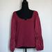 Anthropologie Tops | Anthropologie - Maeve Top | Size Xl | Color: Pink/Purple | Size: Xl