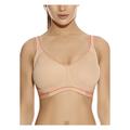 Freya Womens Active Sonic Moulded J-Hook Sports Bra - Beige Nylon - Size 30F