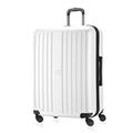 Hauptstadtkoffer - X-Berg - Kofferkoffer Hardside Spinner Trolley 4 Rollen erweiterbar TSA 75 cm rot weiß 28'/one pcs