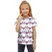 hibro kids toddler children unisex spring summer active fashion daily daily indoor outdoor print short sleeve tops american independence day tshirt clothing girls winter clothes shirt girls size 8