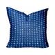 HomeRoots 410190 26 x 4 x 26 in. Blue & White Enveloped Gingham Throw Indoor & Outdoor Pillow