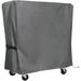 Patio Cooler Cart Cover Waterproof with UV Coating Fits Most 80 Quart Rolling Cooler Cart Cover Outdoor Beverage Cart Patio Ice Chest Protective Covers (Grey)