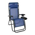 Flash Furniture Celestial Metal Lounge Chair in Navy (Set of 2)