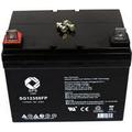 SPS Brand 12V 35Ah Replacement battery (SG12350) for Quickie V 521 14 inches wide Wheelchair