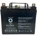 SPS Brand 12V 35Ah Replacement battery (SG12350) for Lawn Mower Zipper TS-2093