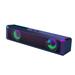 A4 6W RGB USB Wired Sound Bar PC Home Theater TV Stereo Surround Speaker