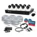 Swann - Master Series 16-Channel 10 Dome Camera Indoor/Outdoor PoE Wired 4K UHD 2TB HDD NVR Security Surveillance System