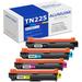 TN225 TN 225 Toner Cartridge Replacement for Brother HL-3140CW HL-3150CW HL-3170CDW HL-3180CDW MFC-9130CW MFC-9330CDW MFC-9340CDW Black Cyan Magenta Yellow 4 Pack TN-225