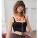 Urban Outfitters Intimates & Sleepwear | Iso Urban Outfitters Out From Under Lucinda Lace-Up Corset Top In Black - S | Color: Black | Size: S