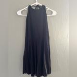 Vans Dresses | Halter Top Short, Black Dress Size Small, Open Back | Color: Black | Size: S