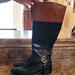 Michael Kors Shoes | Michael Kors Boots Size 7.5m | Color: Black/Brown | Size: 7.5