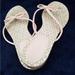 Kate Spade Shoes | Kate Spade Mystic Bow Flat Sandal In Blush Pink/Tan/Gold Detail. Size 9.5 | Color: Gold/Pink/Tan | Size: 9.5