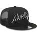 Men's New Era Black Miami Marlins Street Trucker 9FIFTY Snapback Hat