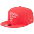 Men's New Era Red Atlanta Falcons Color Pack Brights 9FIFTY Snapback Hat