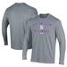Men's Under Armour Gray Northwestern Wildcats Alumni Performance Long Sleeve T-Shirt