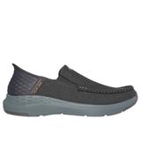 Skechers Men's Slip-ins RF: Parson - Ralven Sneaker | Size 10.5 Extra Wide | Gray | Textile/Synthetic | Vegan | Machine Washable