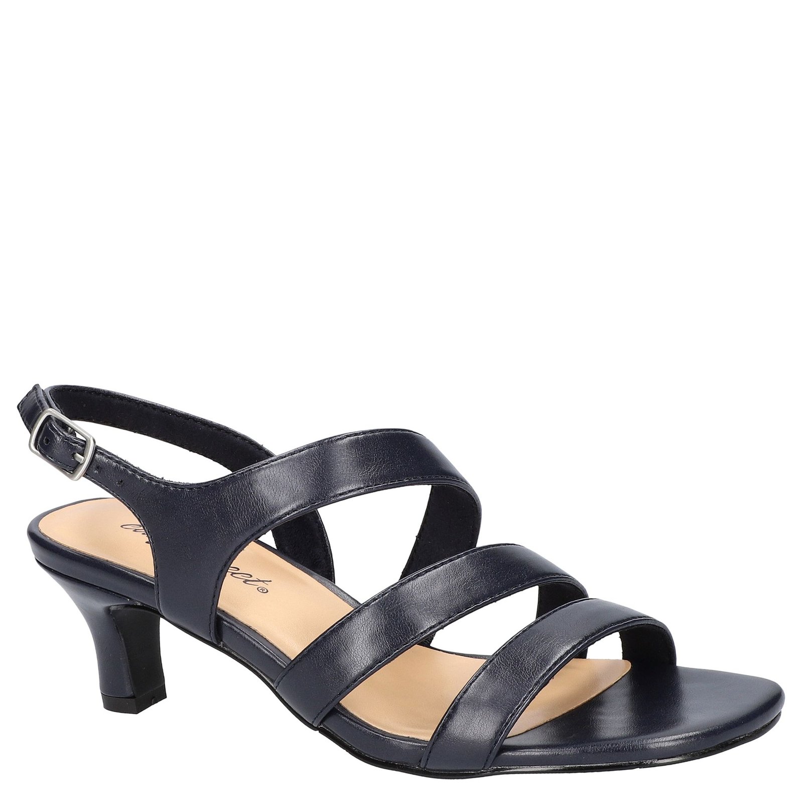 Easy Street Como - Womens 10 Navy Sandal Medium