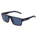 Tommy Hilfiger Eyewear TH 1977/S Herren-Sonnenbrille Vollrand Eckig Kunststoff-Gestell, schwarz