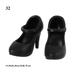 Multistyles Fashion Female Foot Length 2cm Accessories Hero Dolls Boot Long Knees Boots 1/3 1/6Doll Shoes 32