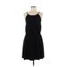 Banana Republic Casual Dress - Mini: Black Solid Dresses - Women's Size Medium Petite