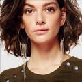 Free People Jewelry | Free People Smokeshow Threader Earrings | Color: Gold | Size: Os