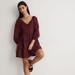 Madewell Dresses | Madewell Amalia Tiered Mini Dress Sz 0 Ni660 | Color: Purple | Size: 0