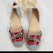 Jessica Simpson Shoes | Jessica Simpson Fippo Espadrille Flats Size 7 | Color: Blue/Red | Size: 7