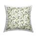 Stupell Industries Woodland Fern Leaves Nature Printed Throw Pillow Design By Deb Strain Polyester/Polyfill blend | 18 H x 18 W x 7 D in | Wayfair
