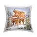 Stupell Industries Cuddling Cattle Farm Botanicals Printed Throw Pillow Design By Pip Wilson Polyester/Polyfill blend | 18 H x 18 W x 7 D in | Wayfair