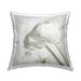 Stupell Industries Vintage White Peony Buds Printed Throw Pillow Design By Jennifer Rigsby Polyester/Polyfill blend | 18 H x 18 W x 7 D in | Wayfair