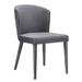 Wildon Home® Beckham Velvet Side Chair Upholstered/Velvet in Gray | 34 H x 20 W x 24 D in | Wayfair 692A06C0DEDF4611A45453EAB3D19DC6
