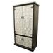 Gracie Oaks Armoire Wood in Black | 75 H x 42 W x 22.5 D in | Wayfair B8EB231101294704A2D88932C9D2BCC6