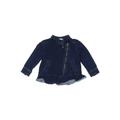 Splendid Denim Jacket: Blue Print Jackets & Outerwear - Size 6-12 Month