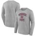 Men's Fanatics Branded Gray Missouri State University Bears Campus Long Sleeve T-Shirt