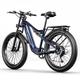 VOZCVOX Electric Bikes For Adults 26" Electric Mountian Bike E bikes for Men with 48V15AH Battery Dual Suspension Disc Brakes Fat Bike