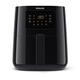 PHILIPS Airfryer 5000 Series, Size L, 4.1L (0.8kg), 13-in-1 cooking functions, Wifi connected, 90% Less fat with Rapid Air Technology, Recipe app, compatible with Alexa (HD9255/90)