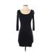 Soprano Cocktail Dress - Mini: Black Solid Dresses - Women's Size Small